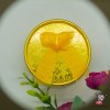 Подарочная коробочка картонная  "Злато". Размер 8*8*4 см